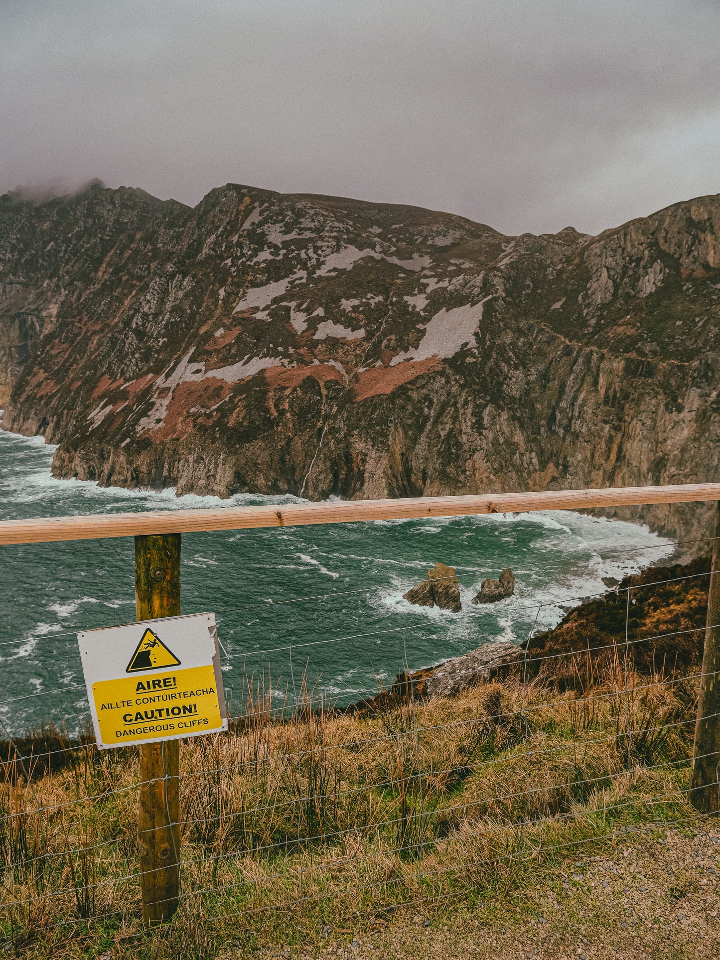 Les falaises de Slieve League, co. Donegal