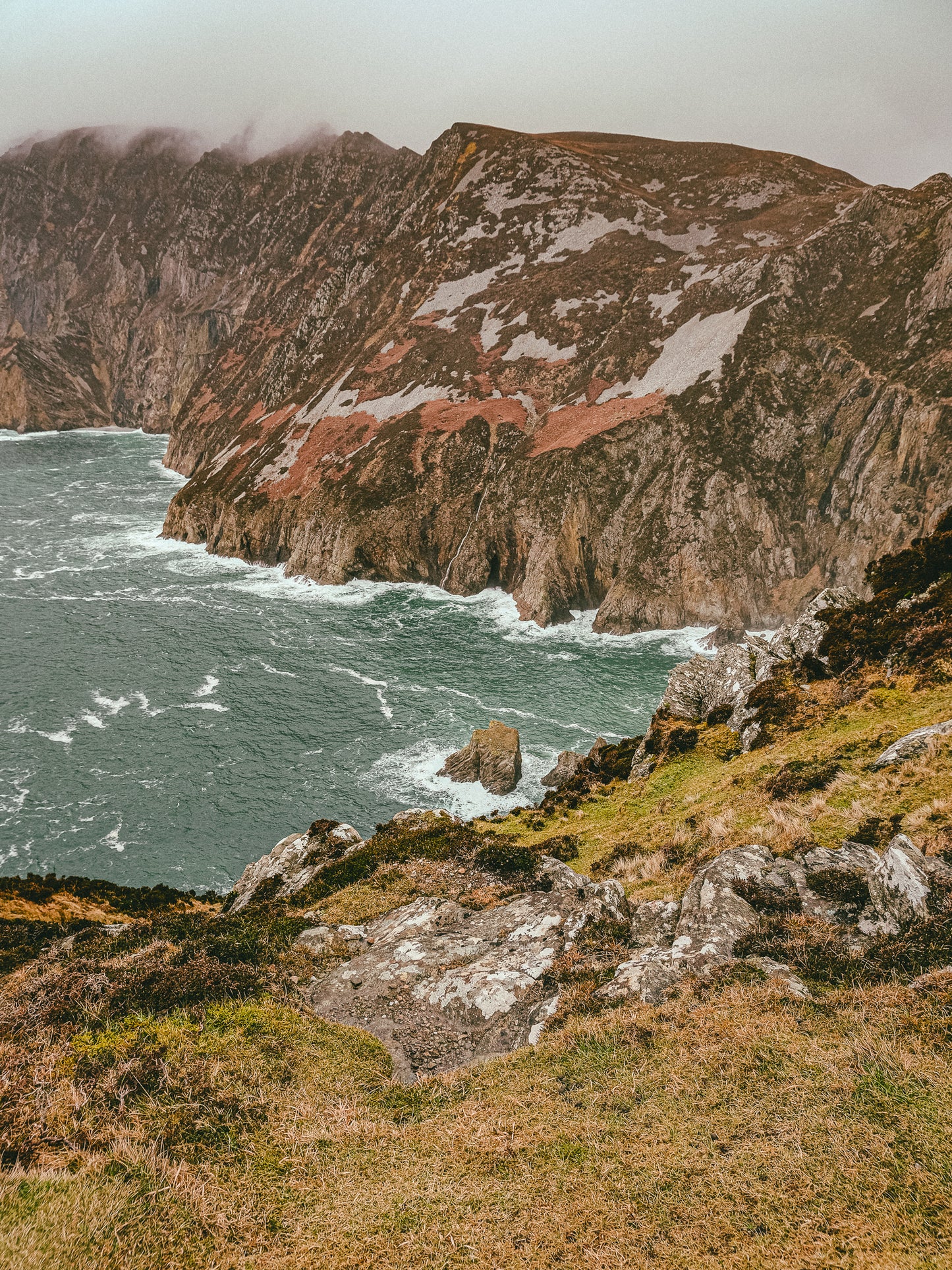 Les falaises de Slieve League, co. Donegal